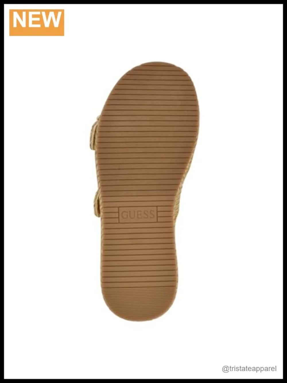 Woven Slide Sandal Platform Slip-On Casual Open Toe